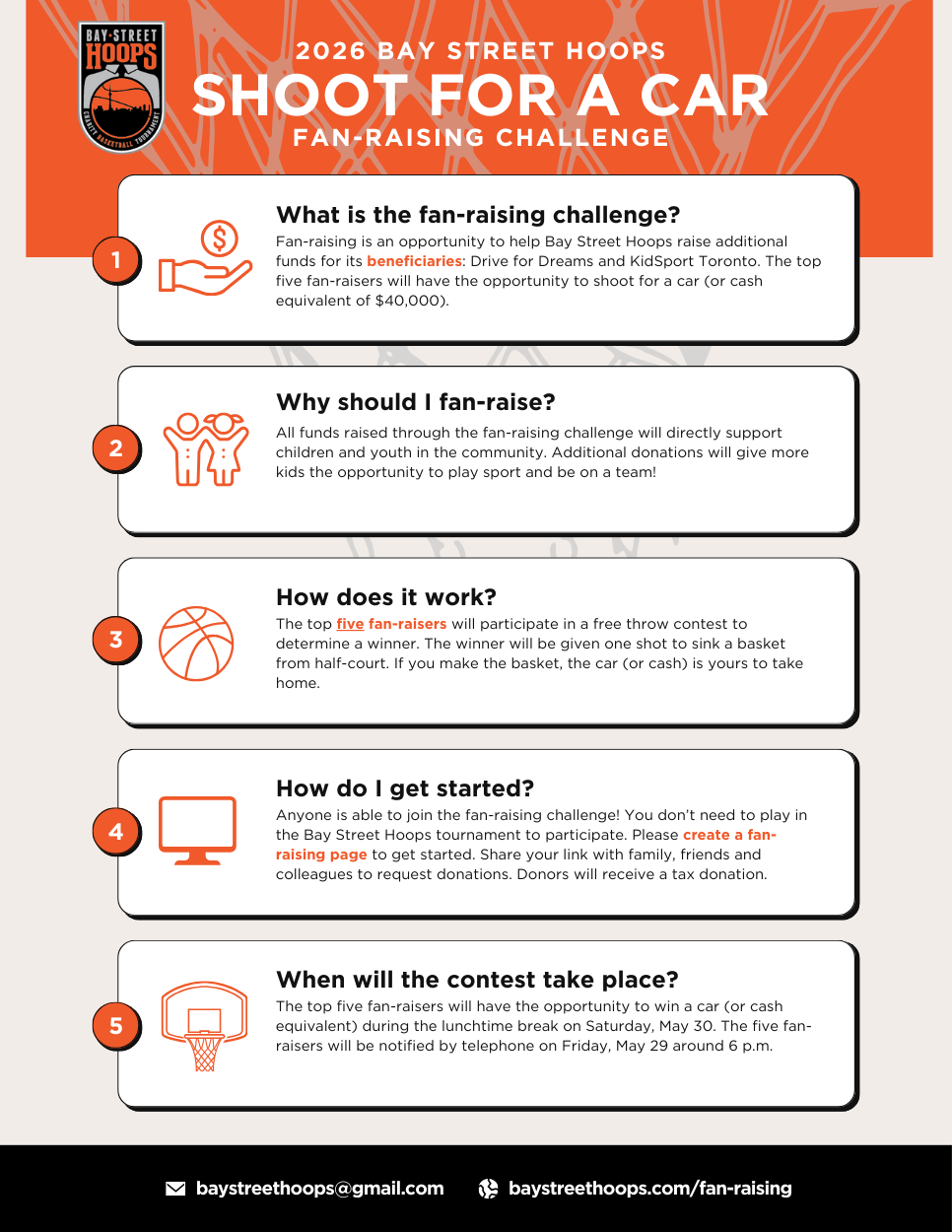 2026 Bay Street Hoops - Fan-Raising Challenge